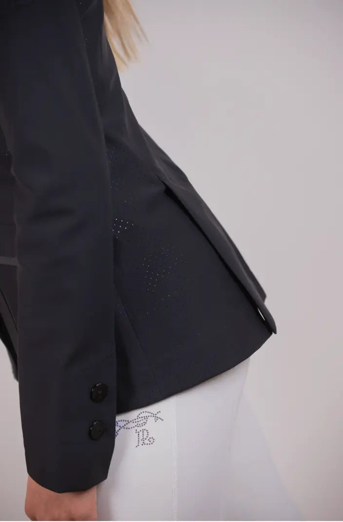 Pénélope Calistus Black Hunter Show Coat (Air Vest Compatible) Penelope
