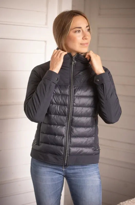 Pénélope Edelweiss Quilted Jacket - Navy Penelope