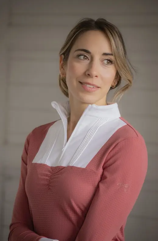 Penelope Florence Show Shirt#color_terracotta