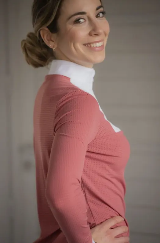 Penelope Florence Show Shirt#color_terracotta