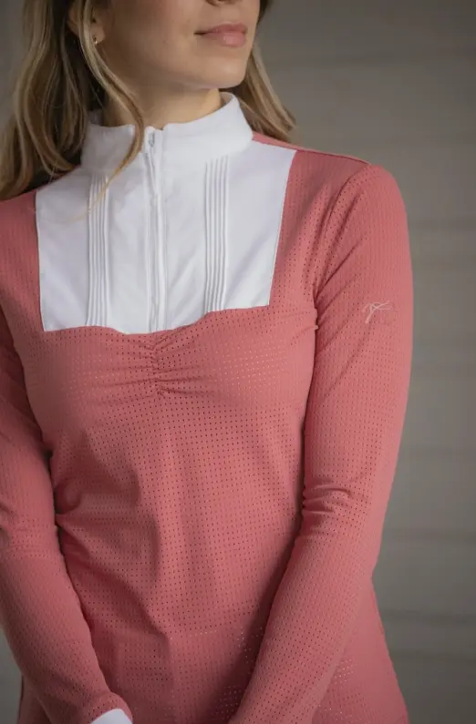 Penelope Florence Show Shirt#color_terracotta