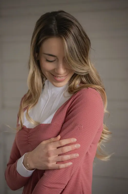 Penelope Florence Show Shirt#color_terracotta