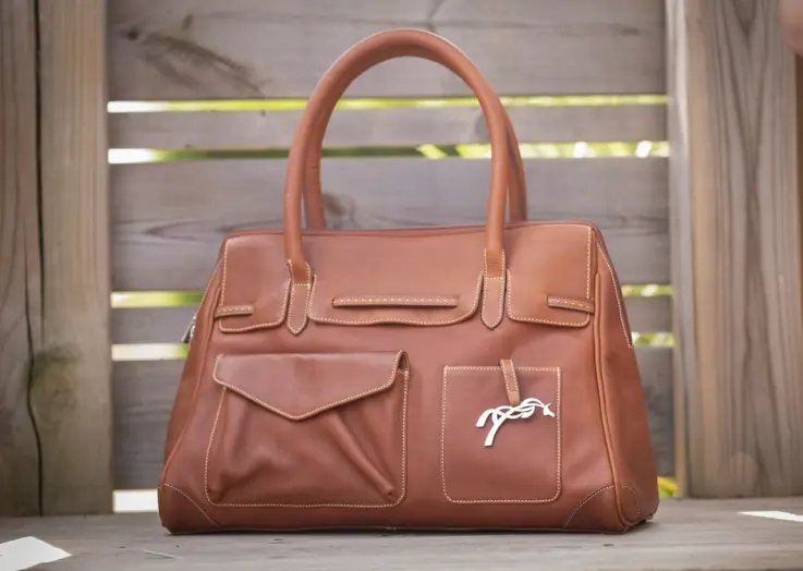 Pénélope Large Maëlys Bag - Brandy Penelope