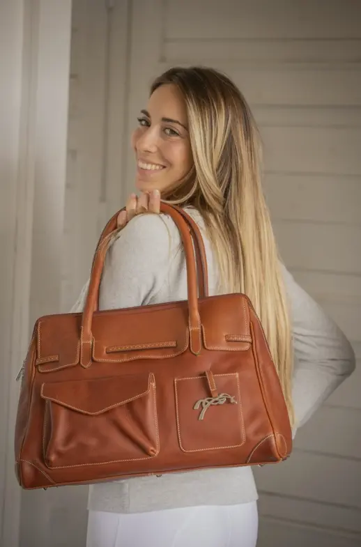 Pénélope Large Maëlys Bag - Brandy Penelope