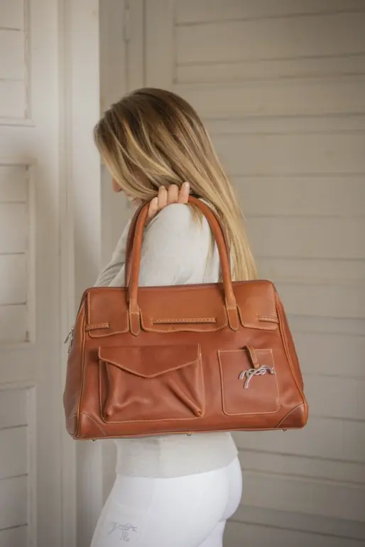 Pénélope Large Maëlys Bag - Brandy Penelope