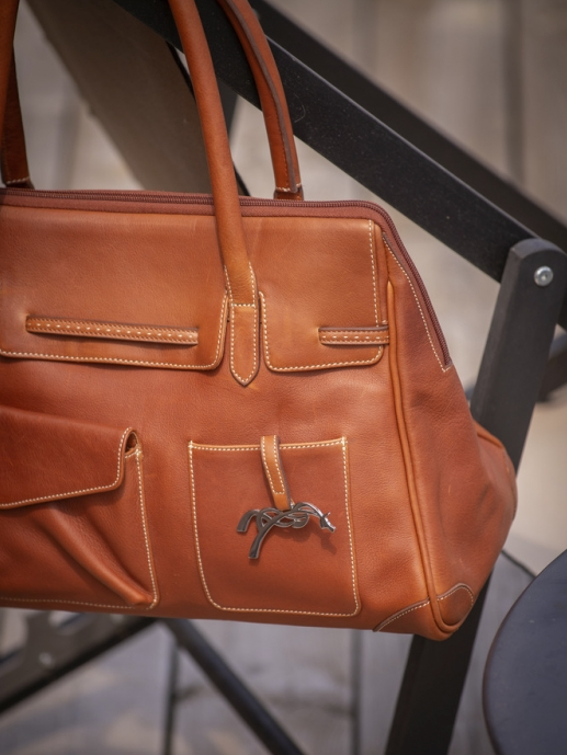 Pénélope Large Maëlys Bag - Brandy Penelope