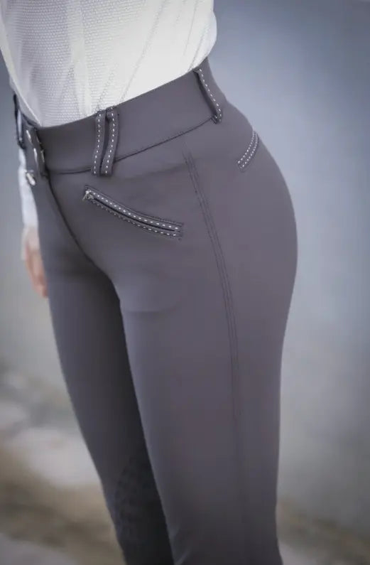 Pénélope Rocky Knee Grip Breeches Penelope#color_dark-grey