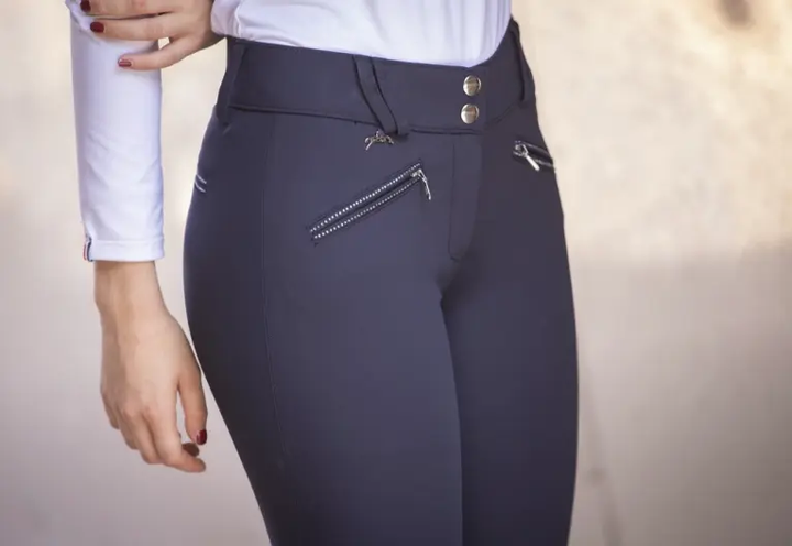 Pénélope Rocky Knee Grip Breeches Penelope#color_stone-navy