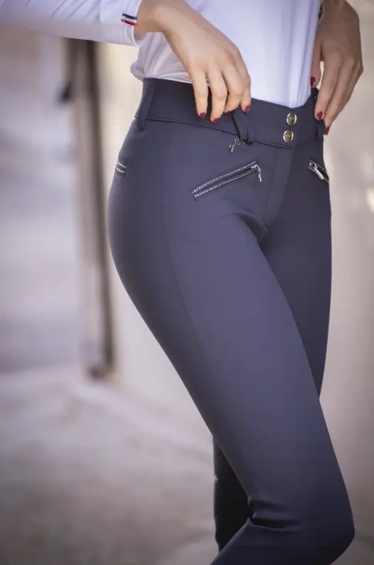 Pénélope Rocky Knee Grip Breeches Penelope#color_stone-navy