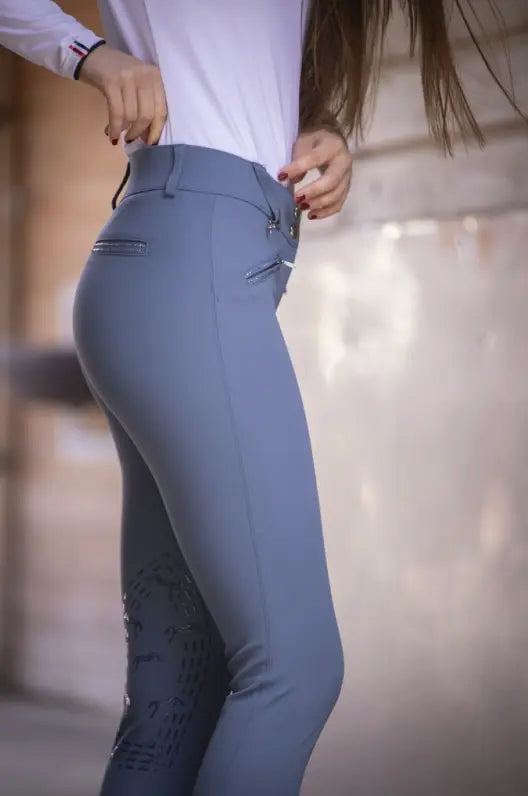 Pénélope Rocky Knee Grip Breeches Penelope#color_stone-bering-sea