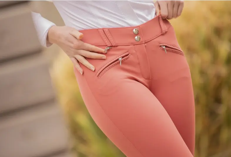 Pénélope Rocky Knee Grip Breeches Penelope#color_peach