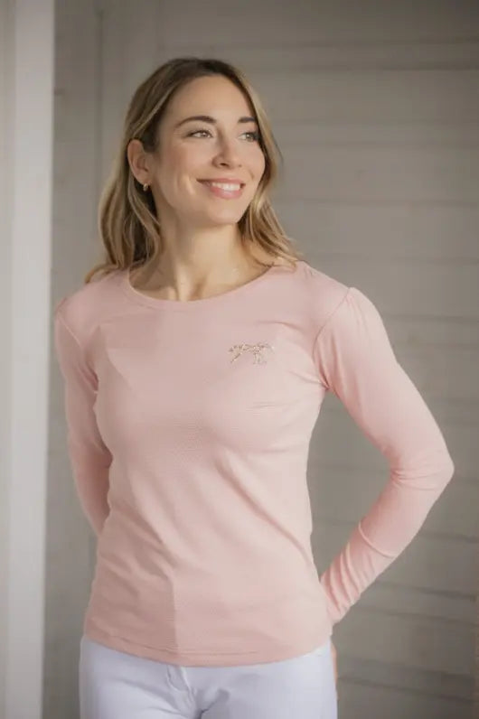 Penelope Womens Long Sleeve T Shirt Techty Honey Ecru main image 1