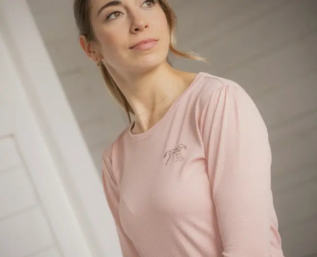 Pénélope Techty Honey Long Sleeve - Pale Pink Penelope