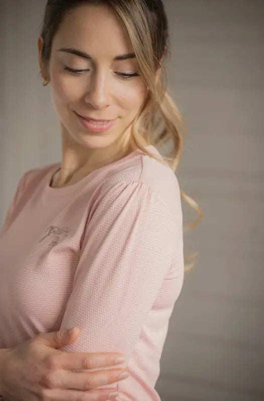 Pénélope Techty Honey Long Sleeve - Pale Pink Penelope