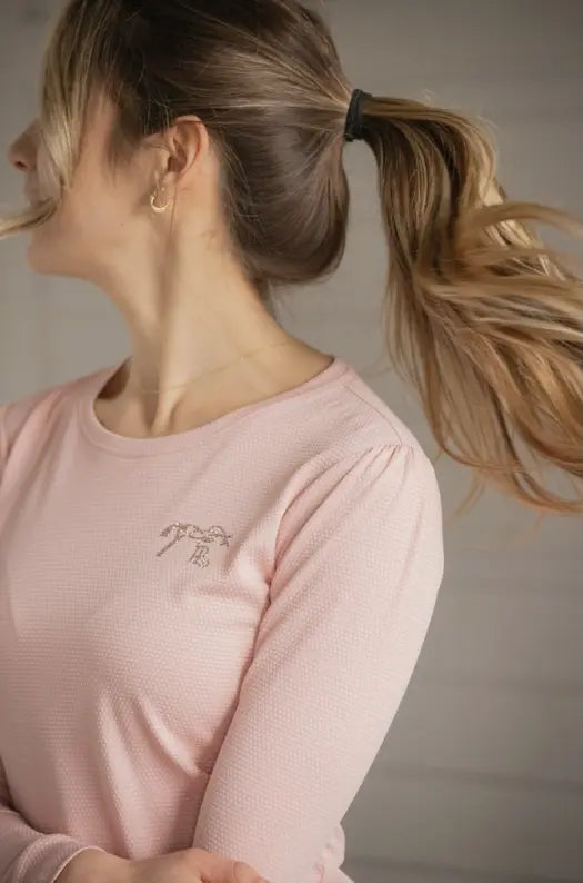 Pénélope Techty Honey Long Sleeve - Pale Pink Penelope