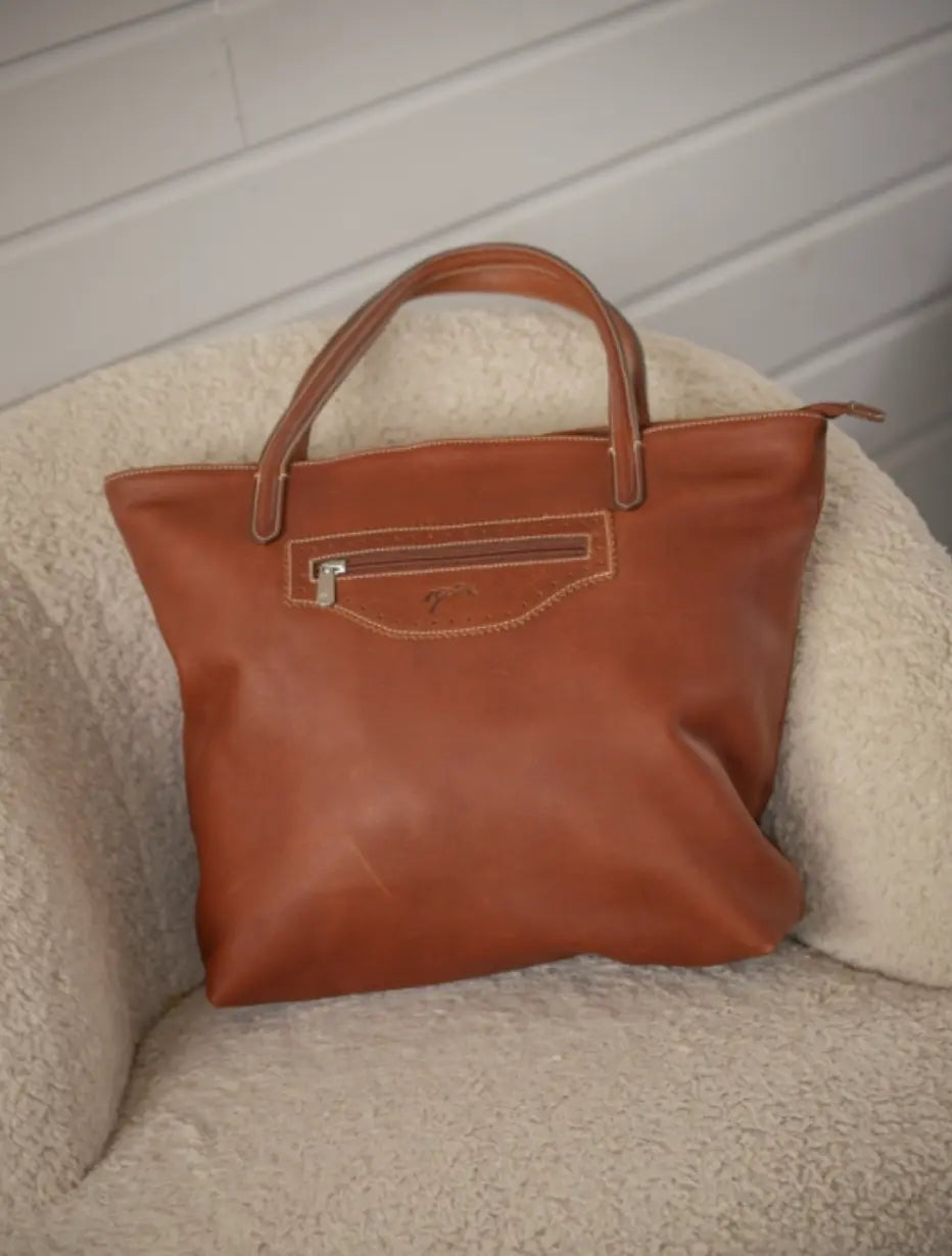 Pénélope Toti Leather Tote Bag Penelope
