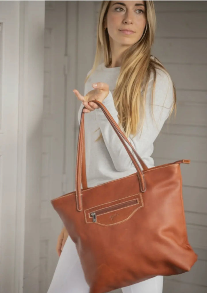 Pénélope Toti Leather Tote Bag Penelope