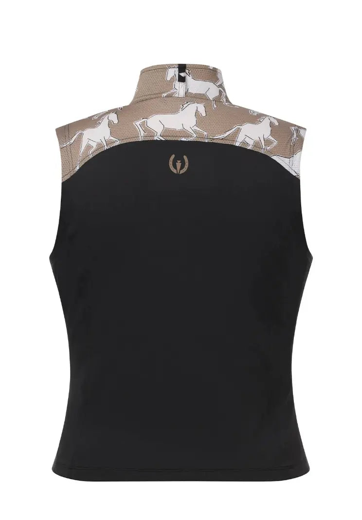 Print Mix Sleeveless Top - Equine Studies Kerrits