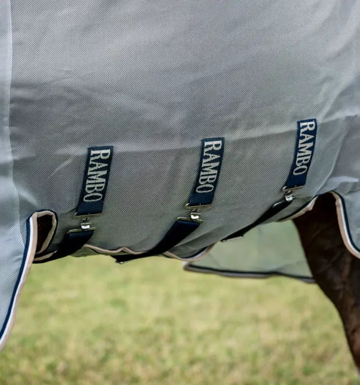 Rambo Protector Integrated Fly Sheet - Attached Hood Horseware