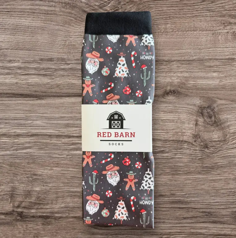 Red Barn Holiday 2025 Boot Socks - Ltd. Editions Red Barn Socks