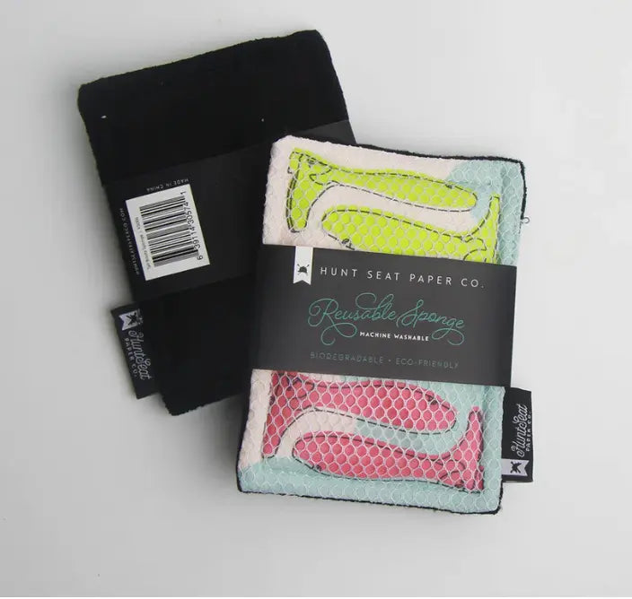Reusable Scrub Sponge - Kitchen and Tack Hunt Seat Paper Co.