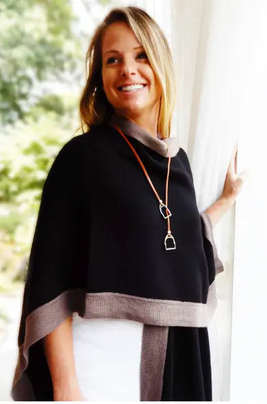 Sally Stirrup Leather Adjustable Necklace Lilo Collections