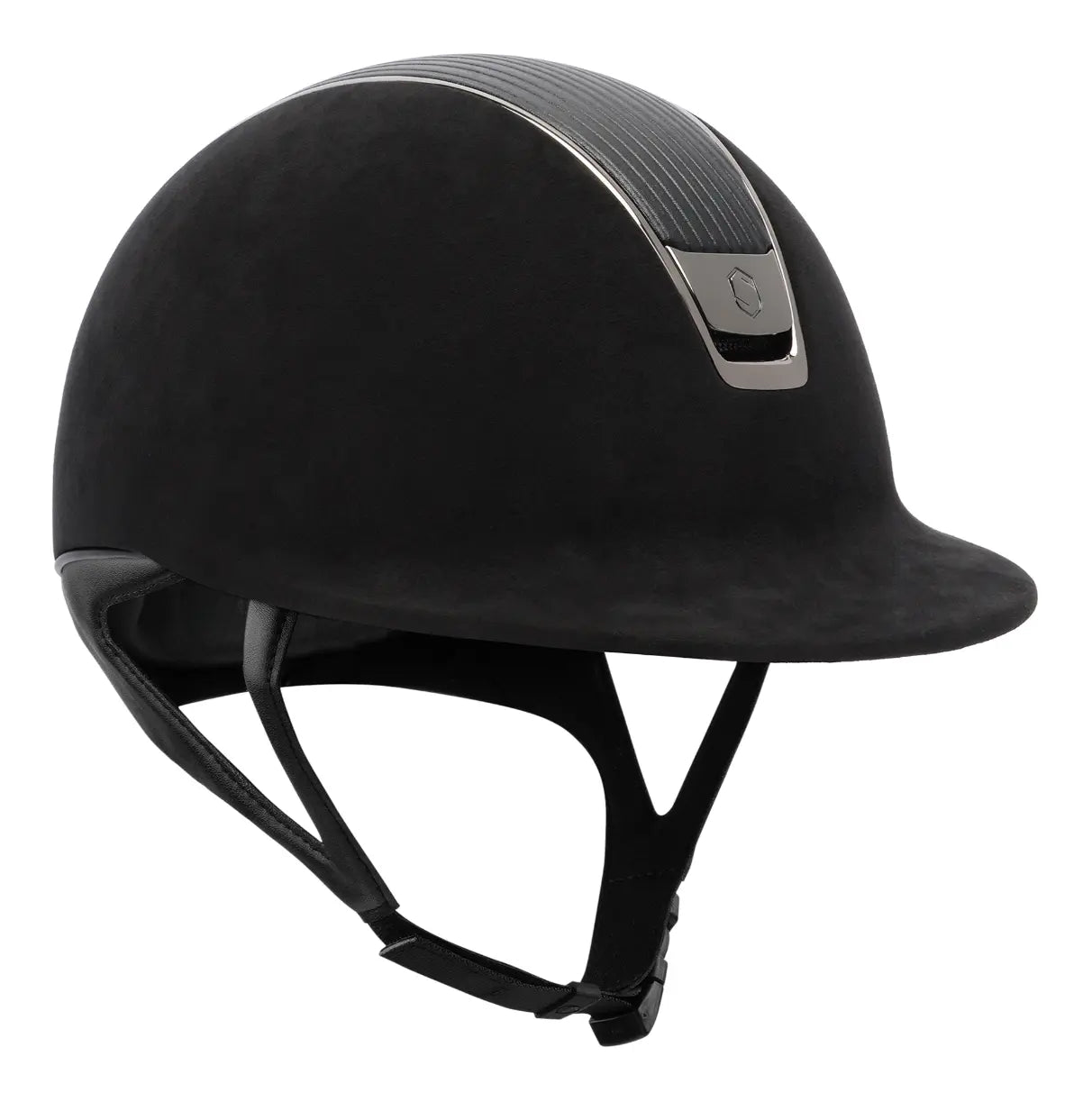 Samshield  2.0 Premium Helmet - Leather, Black Chrome Samshield