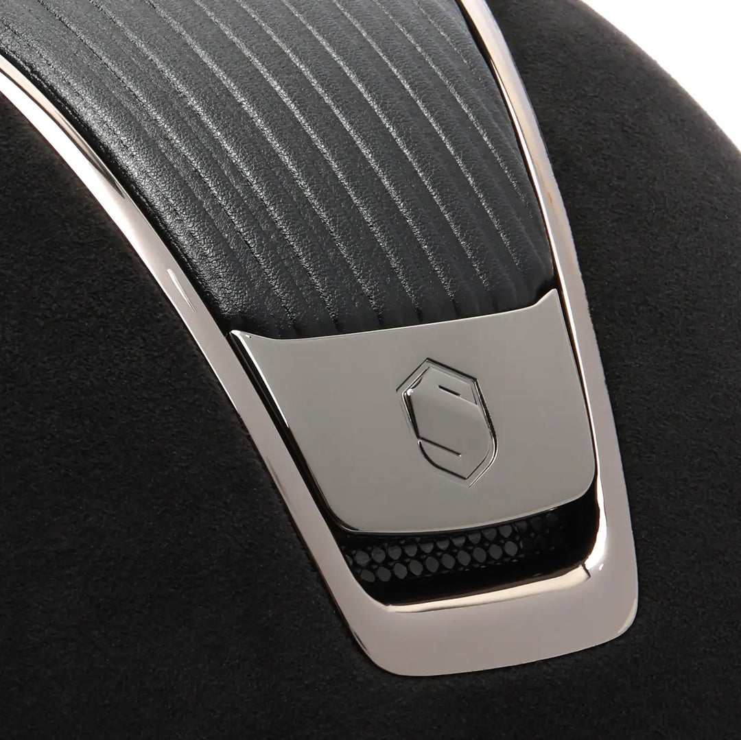 Samshield  2.0 Premium Helmet - Leather, Black Chrome Samshield