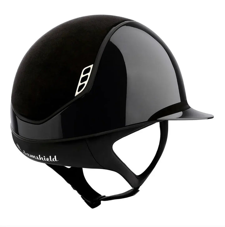 Samshield Miss Shield Shadow Glossy 2.0 Alcantra Front and Band Helmet Samshield