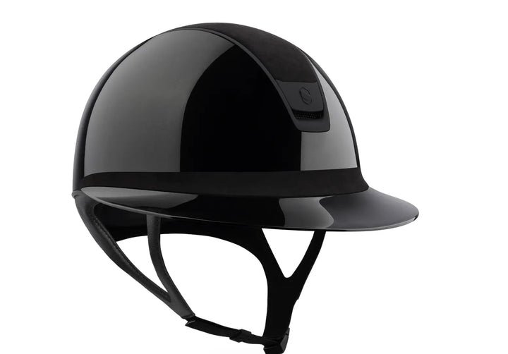 Samshield Miss Shield Shadowmatt 2.0 Alcantra Front and Band Helmet ALL BLACK