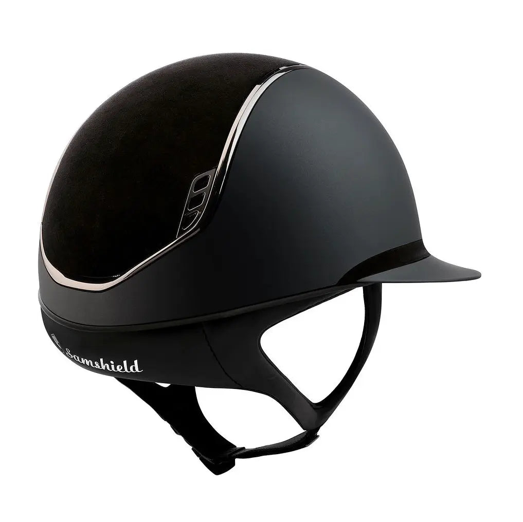 Samshield Helmets Samshield Miss Shield Shadowmatt 2.0 Alcantra Front and Band Helmet ...