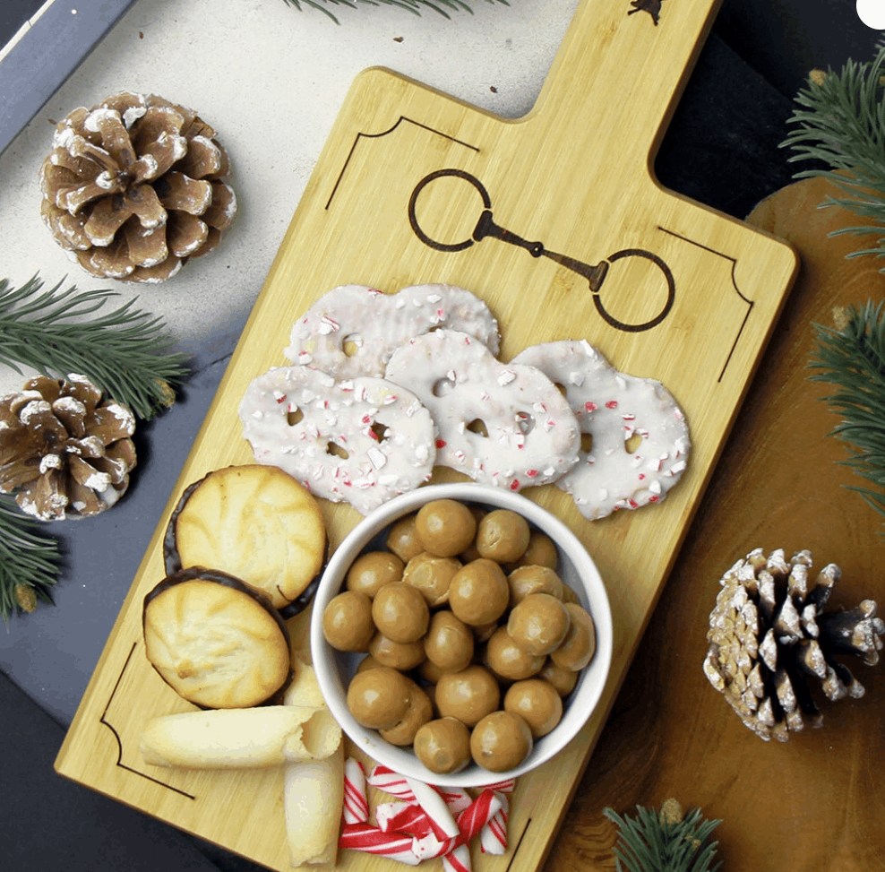 Snaffle Bit Bamboo Mini Charcuterie Board