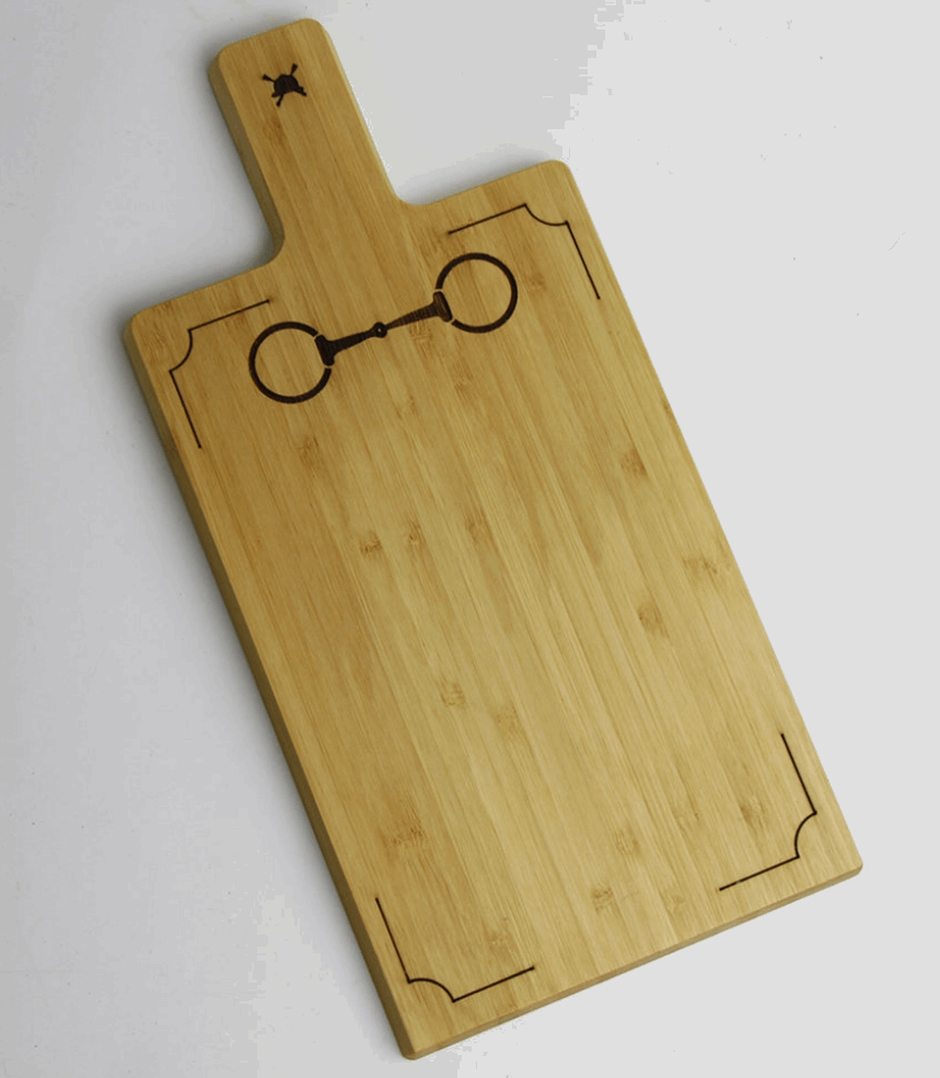 Snaffle Bit Bamboo Mini Charcuterie Board