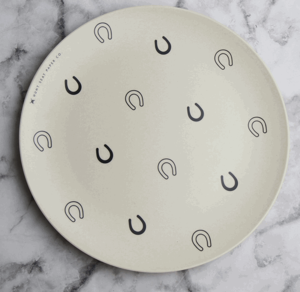 Lucky Horseshoe Dinner Plate (Set of 4)