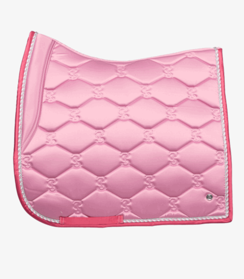 PS of Sweden Signature Dressage Pad#color_faded-rose-berry