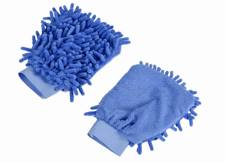 Chenille Double Sided Wash & Dust Mitt