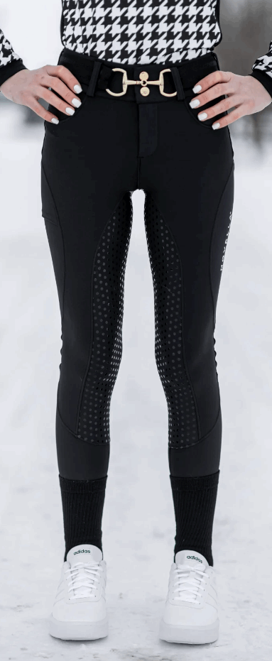 Novella Always Fits Silicone Full Seat Breeches#color_black