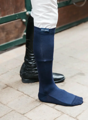 Navy Achilles Gel Boot Socks