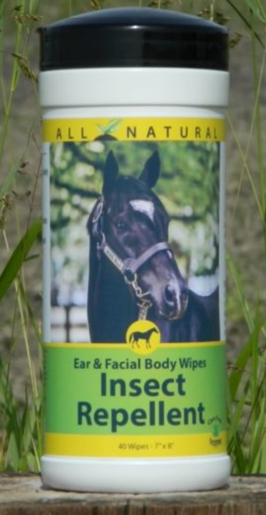 Equine Insect Repellent Ear + Facial Body Wipes