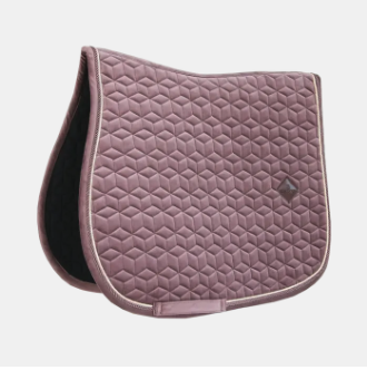 Kentucky Velvet Saddle Pad Jumping#color_light-plum