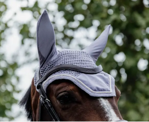 Fly Veil Bonnet Wellington Velvet Collection#color_purple-lavender