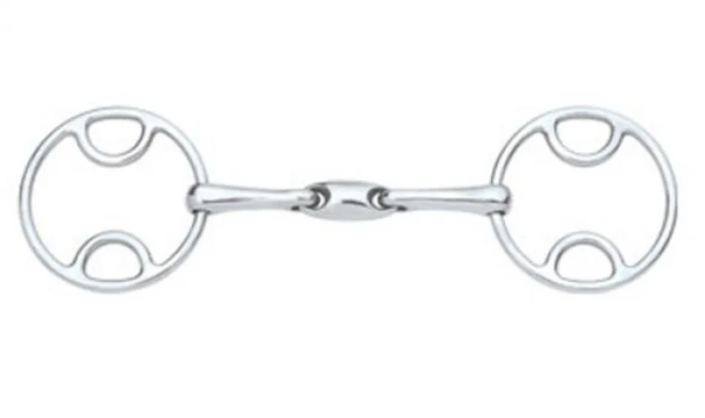 Centaur Loop Ring Stainless Steel Oval 5" Bit