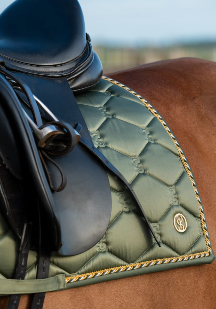 Signature JUMP Saddle Pad  - Vintage Green