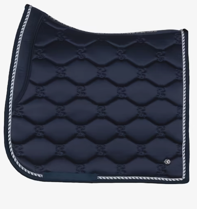 Signature Saddle Pad  - Navy Blue