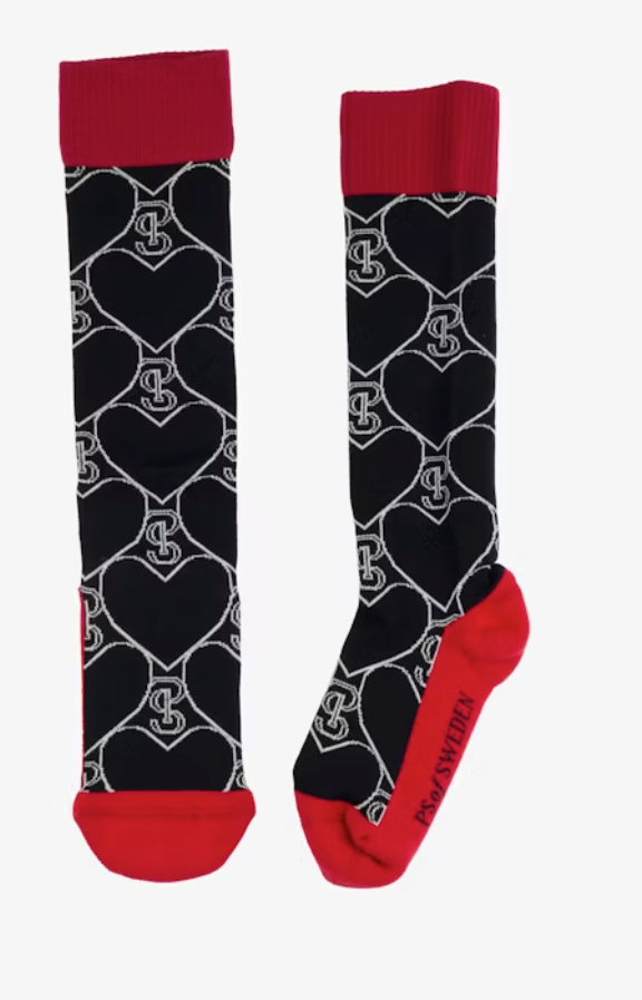 PS of Sweden Hearts Boot Socks