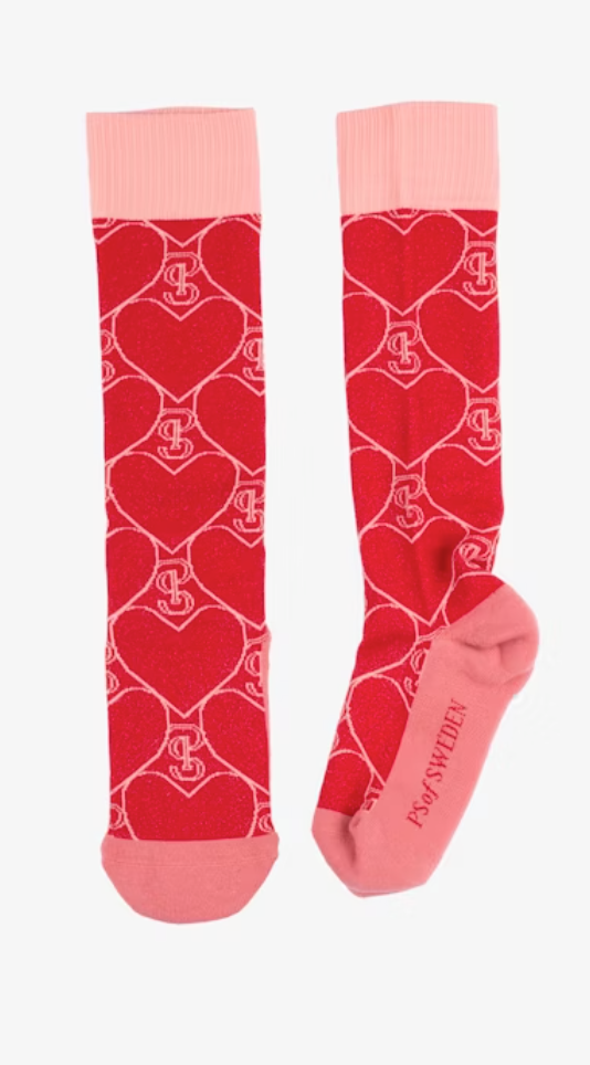 PS of Sweden Hearts Boot Socks