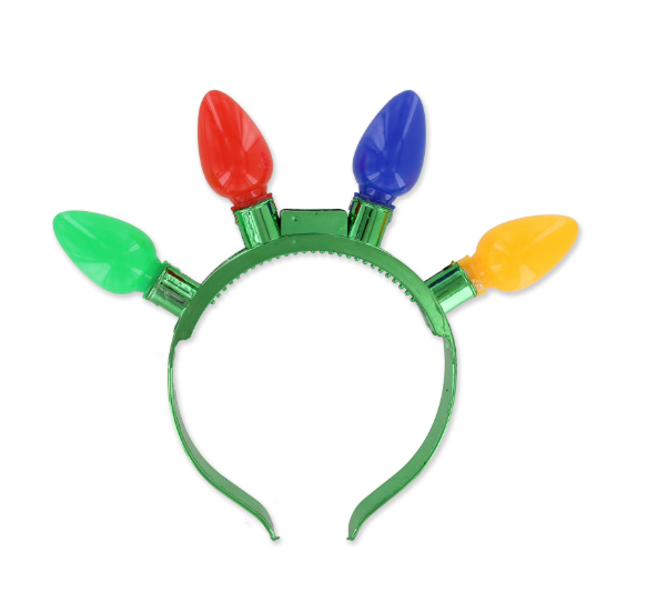 Lotsa Lites! JUMBO Flashing Holiday Headband