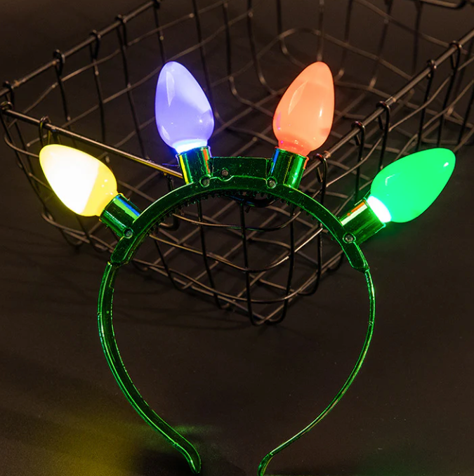 Lotsa Lites! JUMBO Flashing Holiday Headband