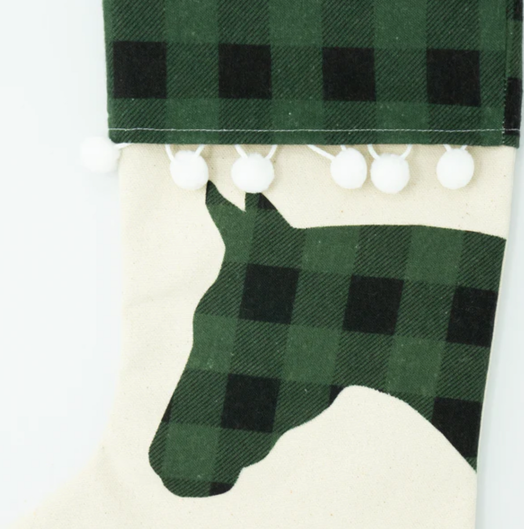 Hand Made Horse Christmas Stocking