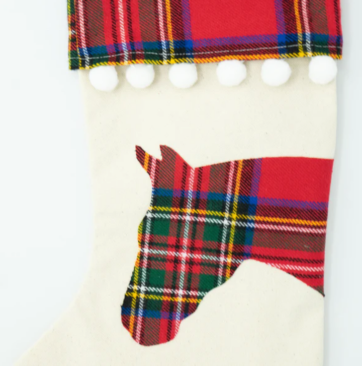 Hand Made Horse Christmas Stocking